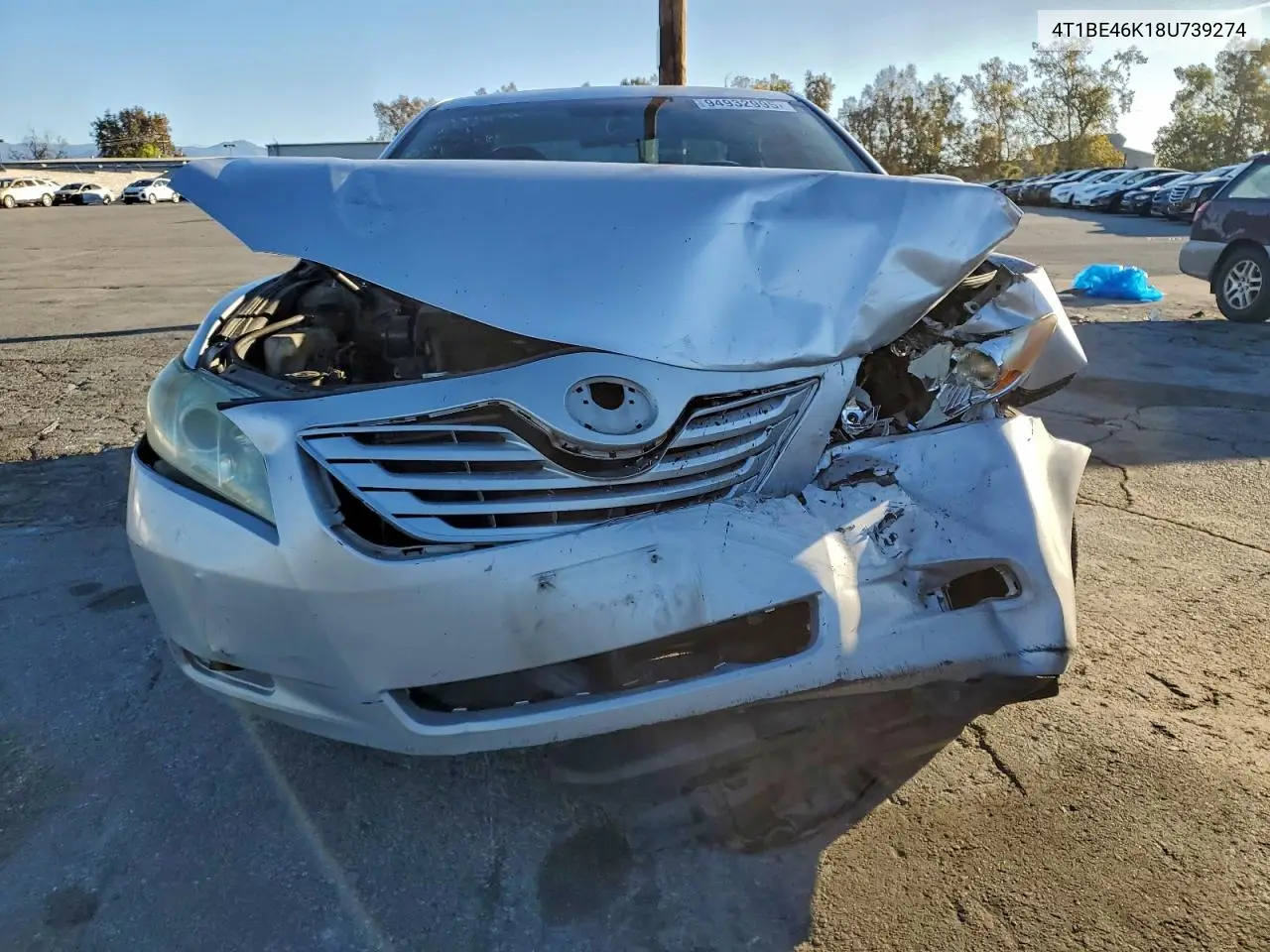 4T1BE46K18U739274 2008 Toyota Camry Ce