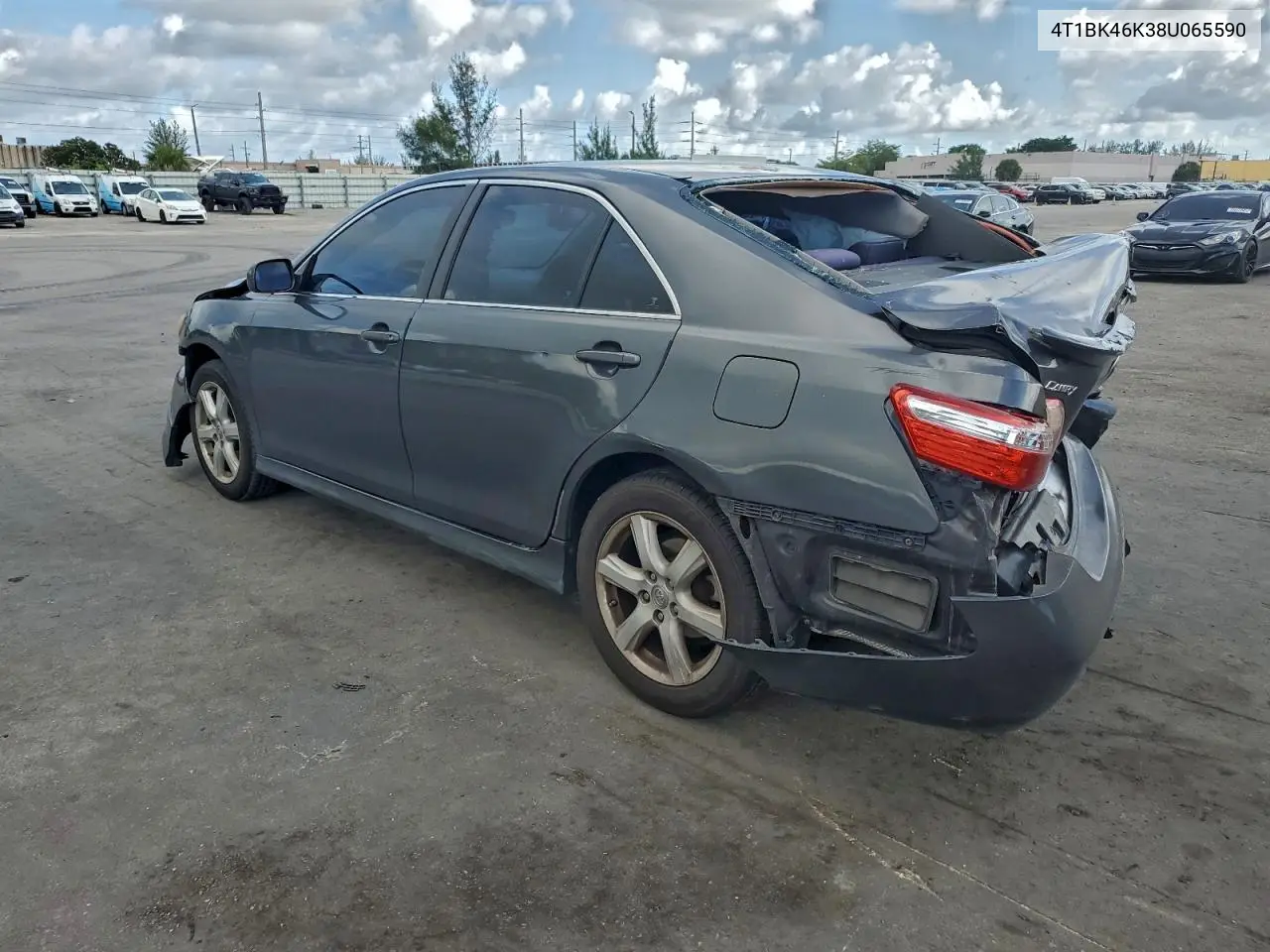 4T1BK46K38U065590 2008 Toyota Camry Le