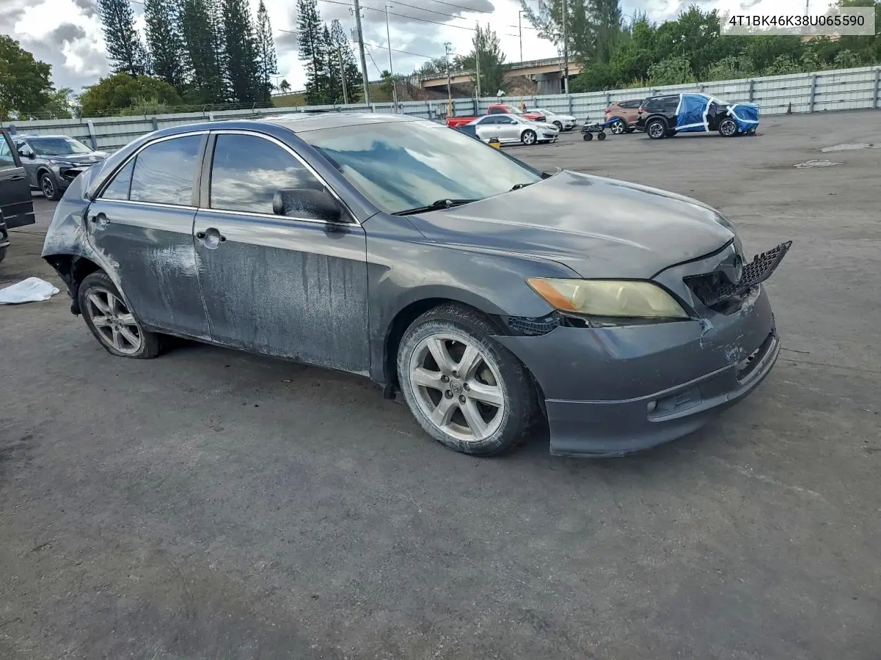 4T1BK46K38U065590 2008 Toyota Camry Le