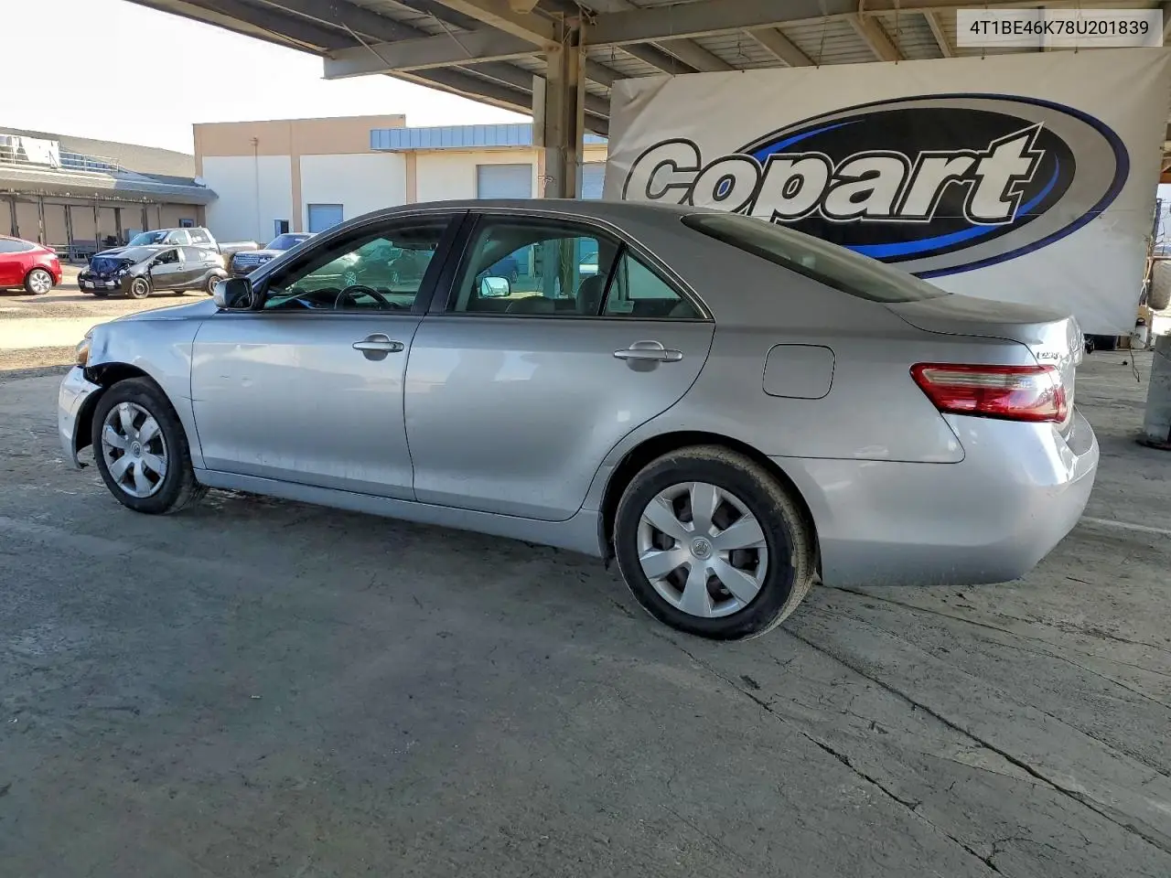 4T1BE46K78U201839 2008 Toyota Camry