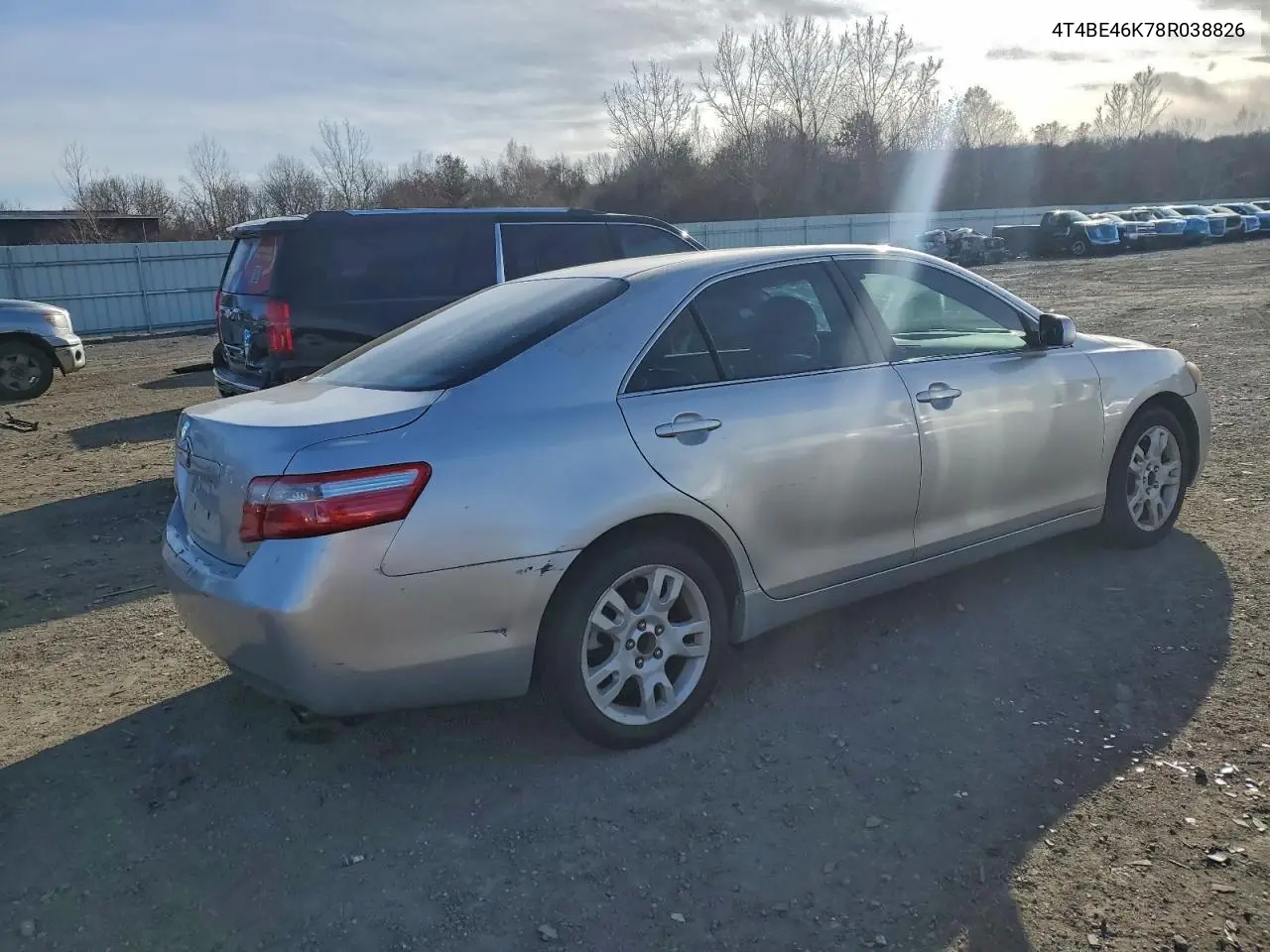 4T4BE46K78R038826 2008 Toyota Camry Ce