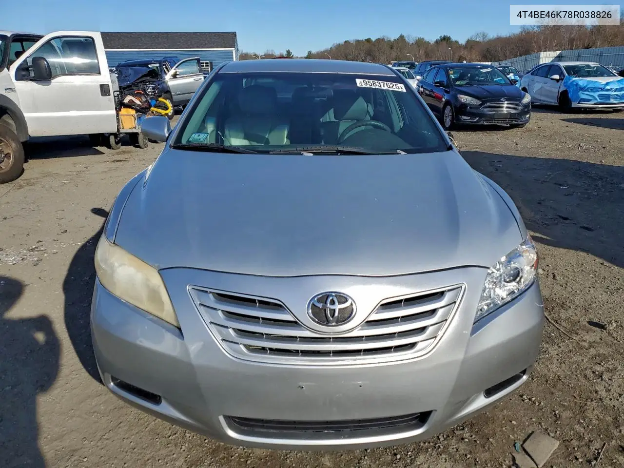 4T4BE46K78R038826 2008 Toyota Camry Ce