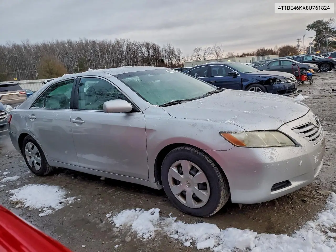 4T1BE46KX8U761824 2008 Toyota Camry Ce