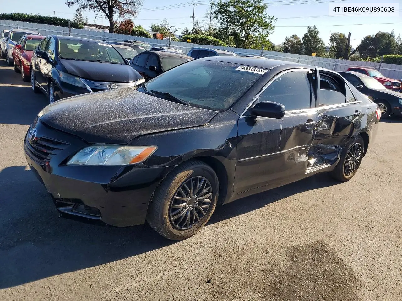4T1BE46K09U890608 2009 Toyota Camry Le