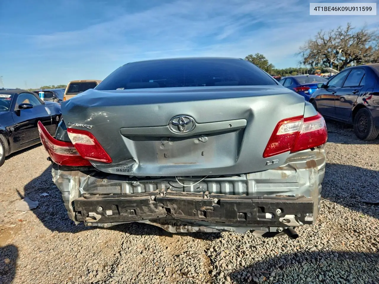 4T1BE46K09U911599 2009 Toyota Camry Base
