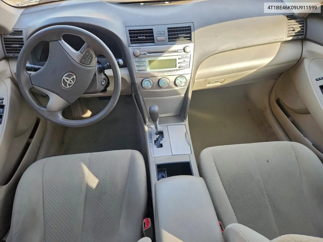 4T1BE46K09U911599 2009 Toyota Camry Base