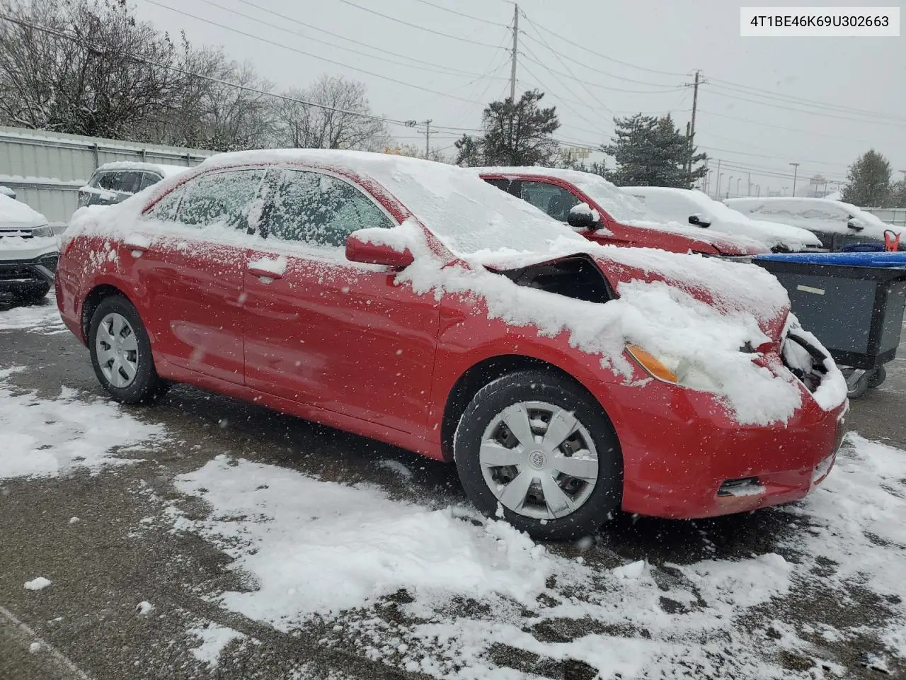 4T1BE46K69U302663 2009 Toyota Camry Base