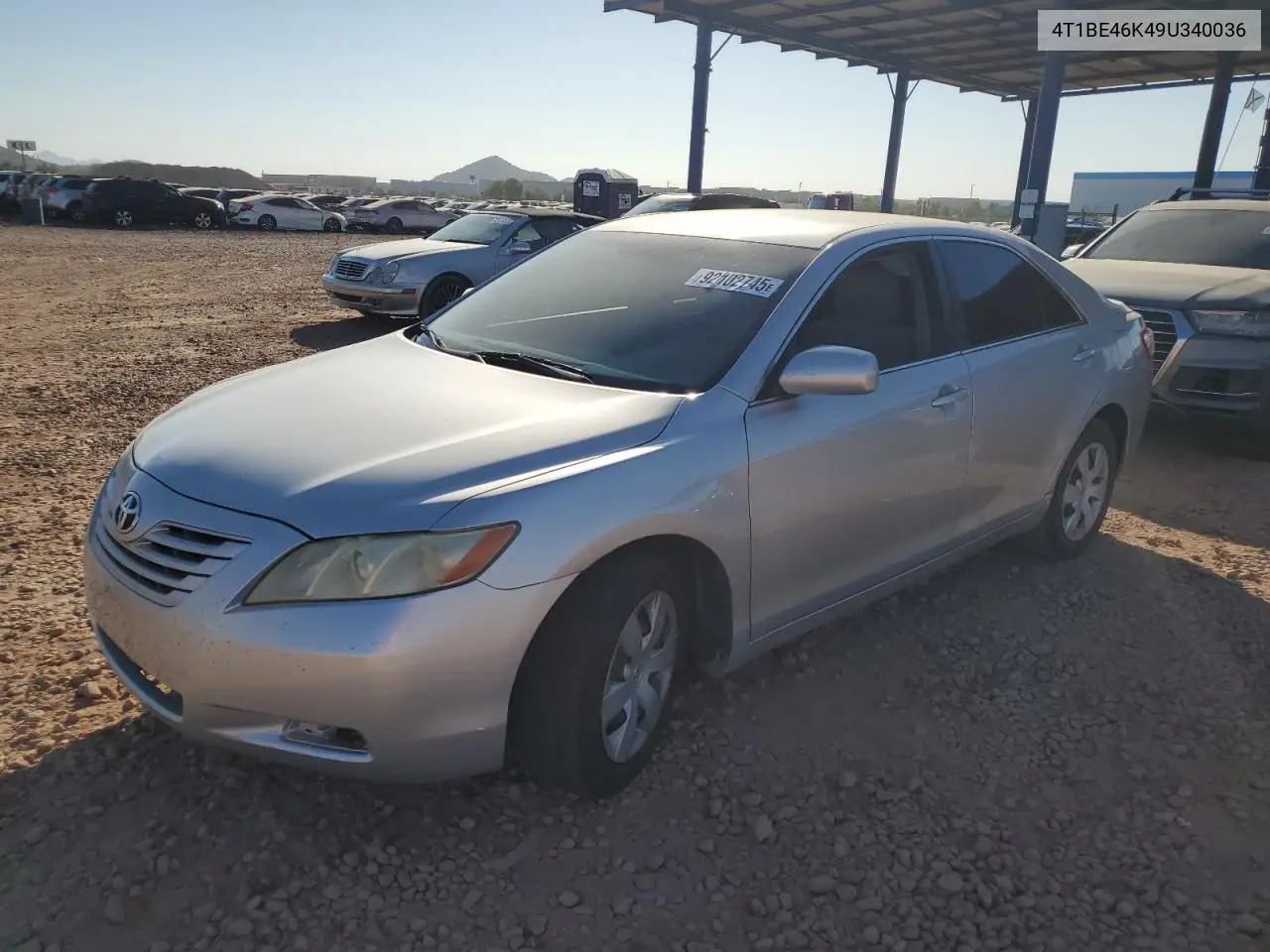 4T1BE46K49U340036 2009 Toyota Camry Base