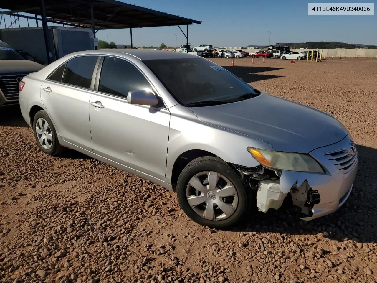 4T1BE46K49U340036 2009 Toyota Camry Base