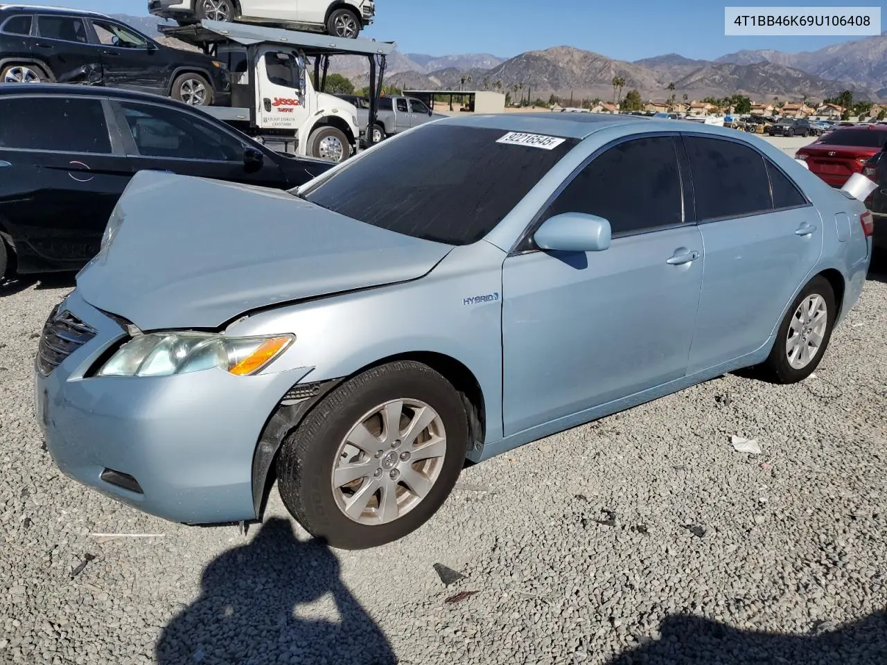 4T1BB46K69U106408 2009 Toyota Camry Hybrid