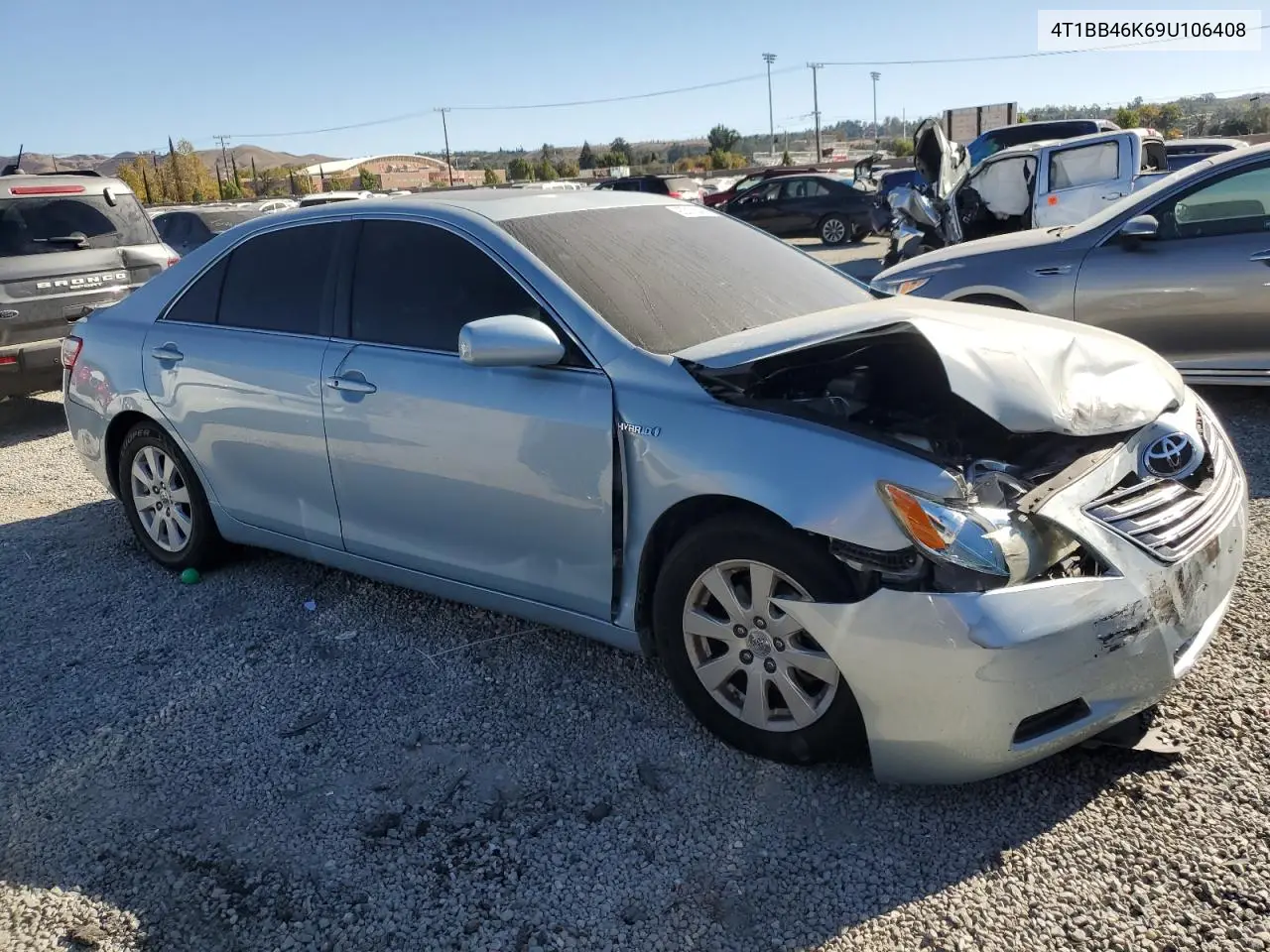 4T1BB46K69U106408 2009 Toyota Camry Hybrid