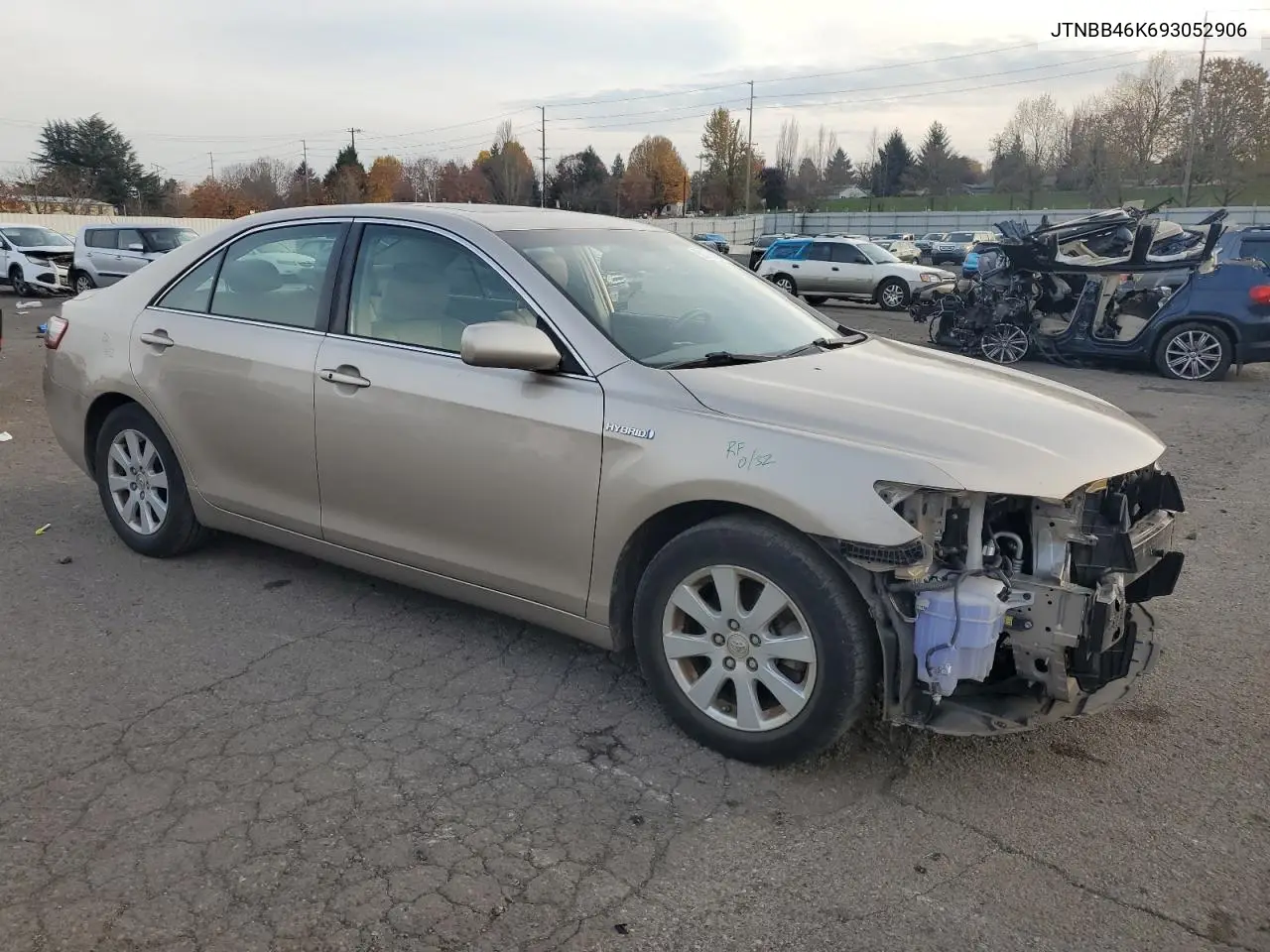 JTNBB46K693052906 2009 Toyota Camry Hybrid