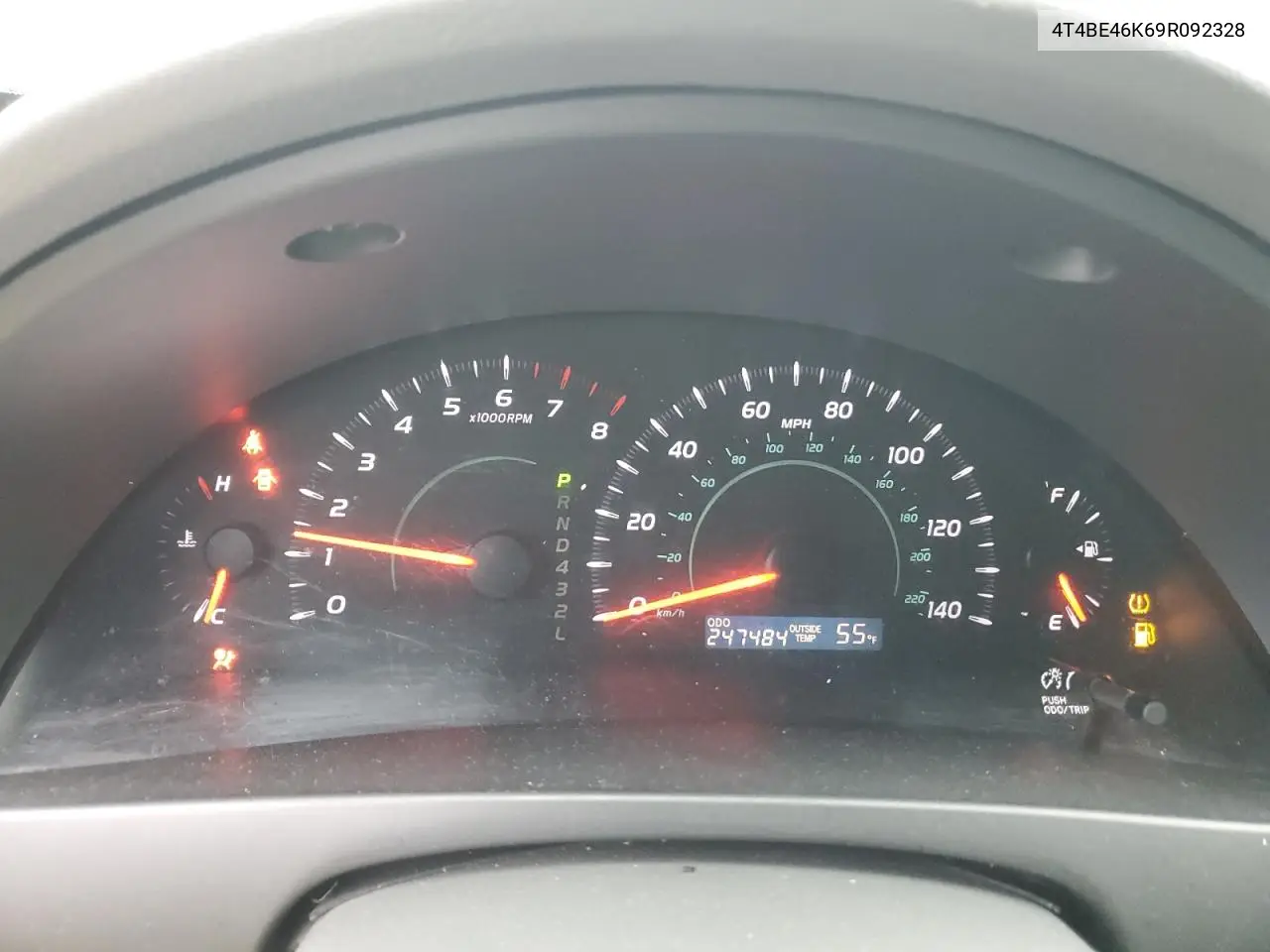 4T4BE46K69R092328 2009 Toyota Camry Base