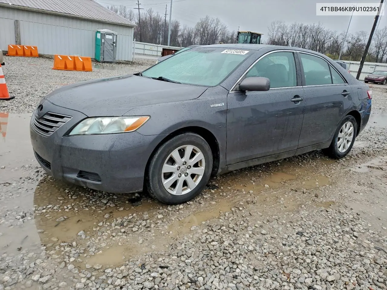4T1BB46K89U102361 2009 Toyota Camry Hybrid