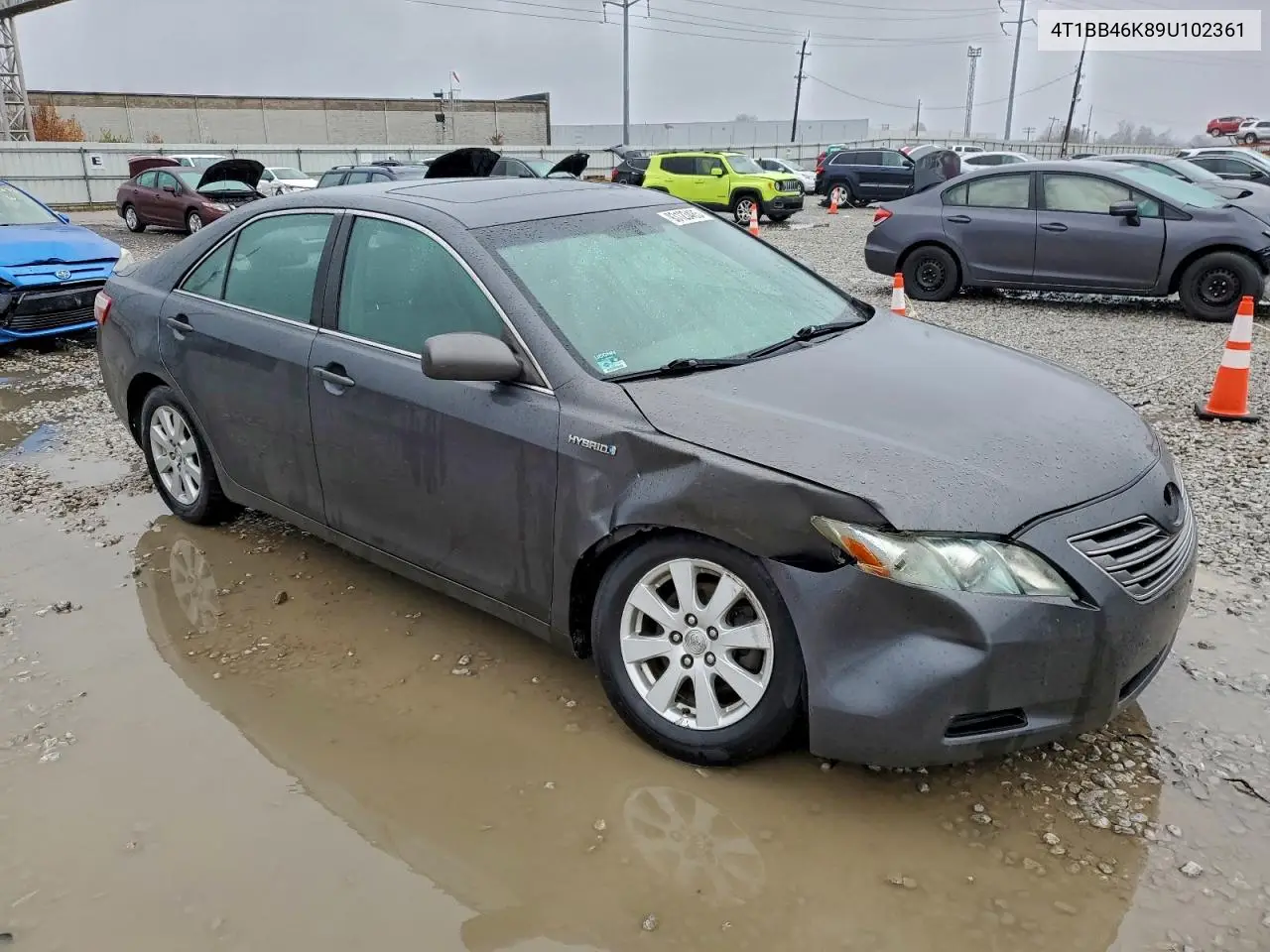 4T1BB46K89U102361 2009 Toyota Camry Hybrid
