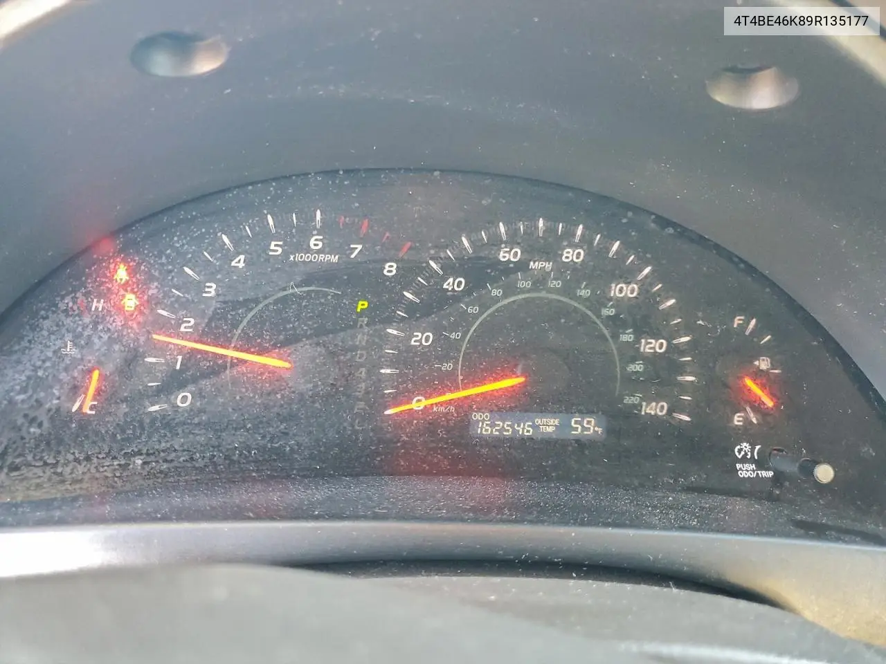 4T4BE46K89R135177 2009 Toyota Camry Base