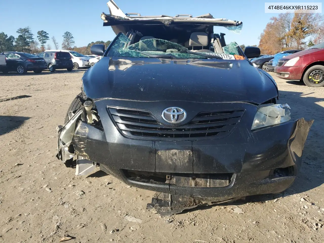 4T4BE46KX9R115223 2009 Toyota Camry Base