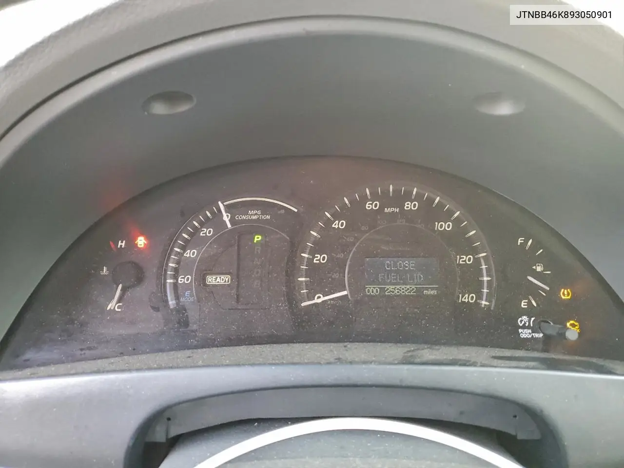 JTNBB46K893050901 2009 Toyota Camry Hybrid