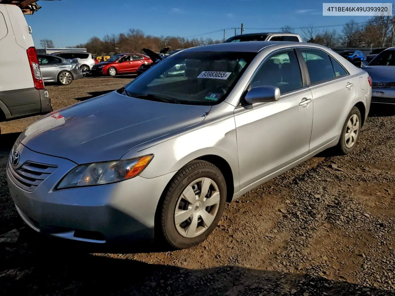 4T1BE46K49U393920 2009 Toyota Camry Base