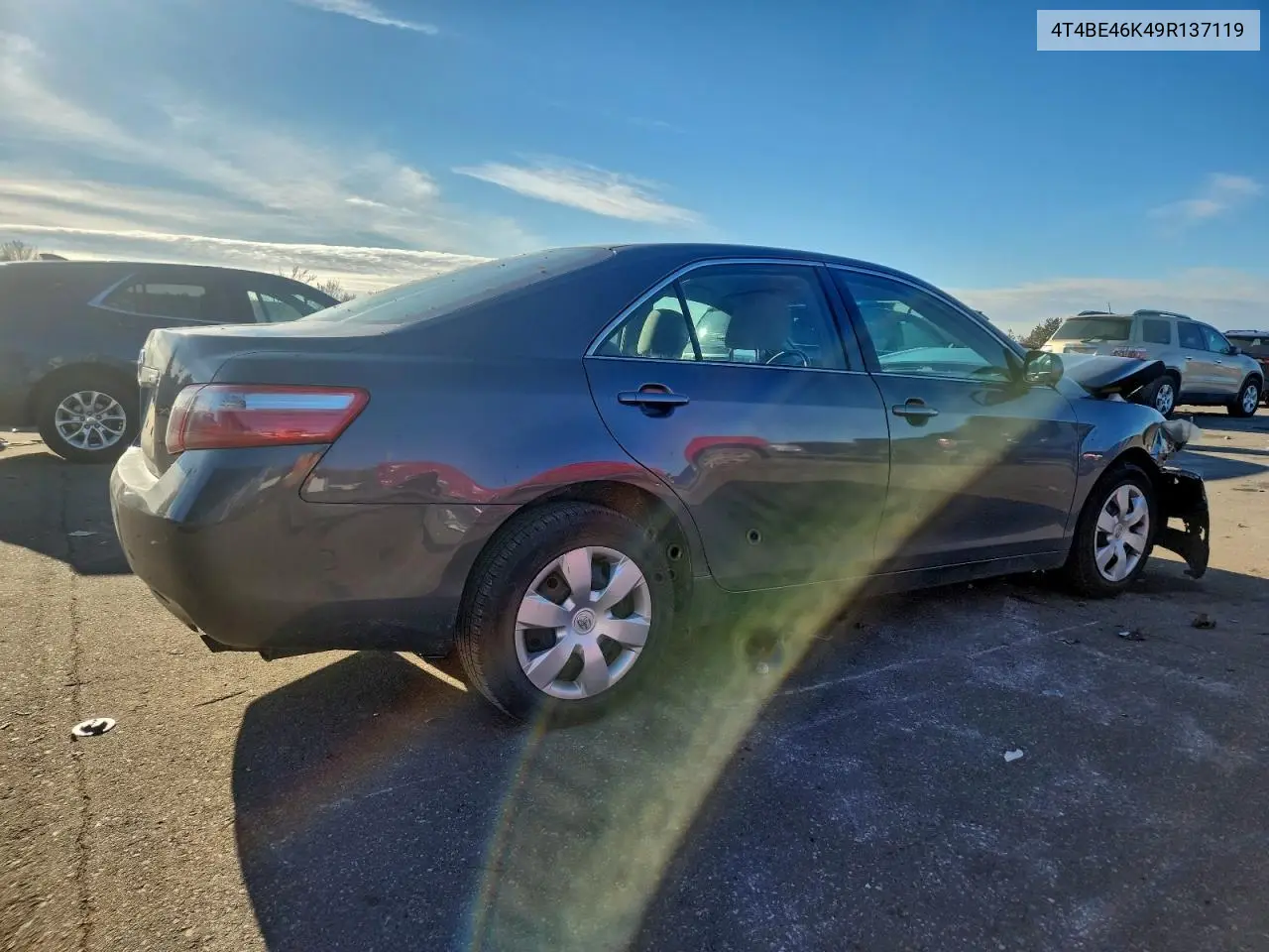 4T4BE46K49R137119 2009 Toyota Camry Base