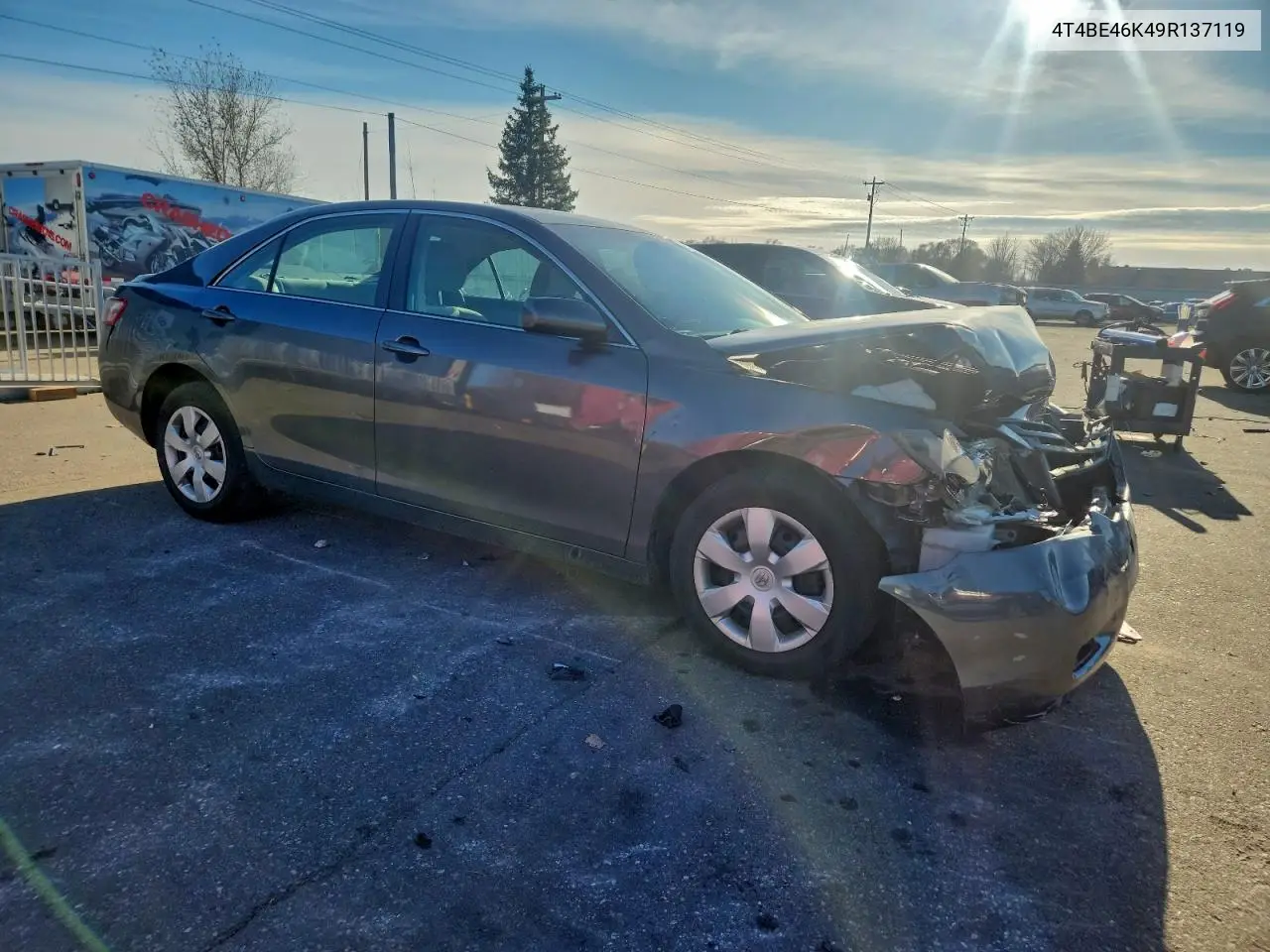 4T4BE46K49R137119 2009 Toyota Camry Base