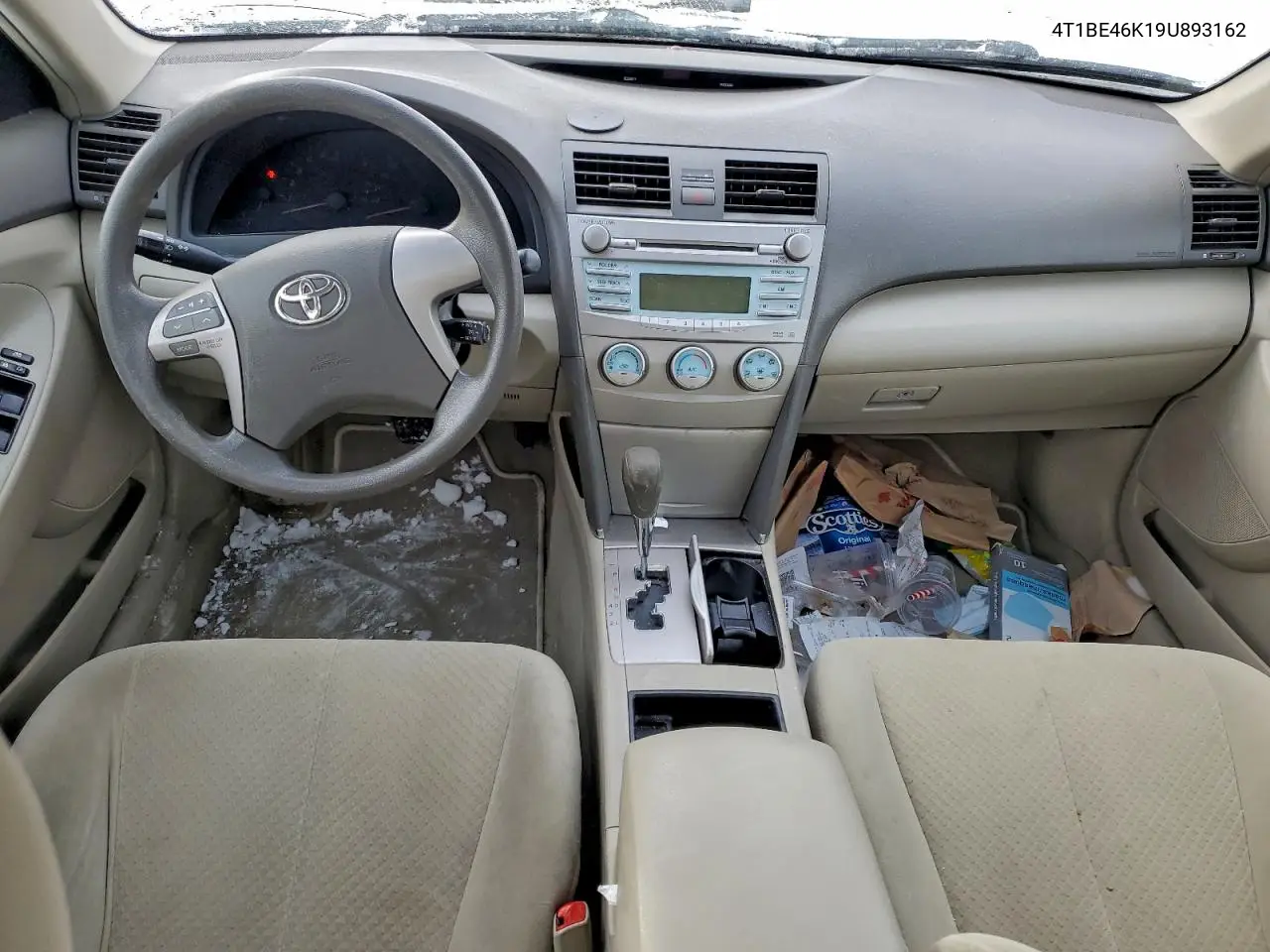 4T1BE46K19U893162 2009 Toyota Camry Base