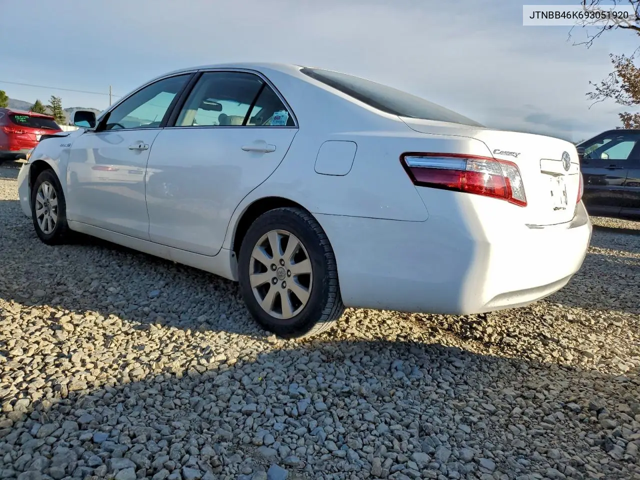 JTNBB46K693051920 2009 Toyota Camry Hybrid