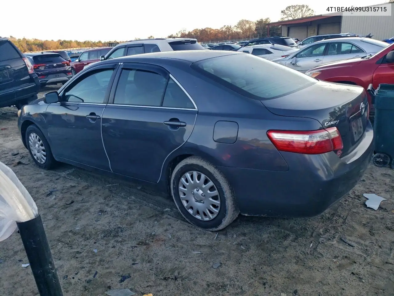 4T1BE46K99U315715 2009 Toyota Camry Base