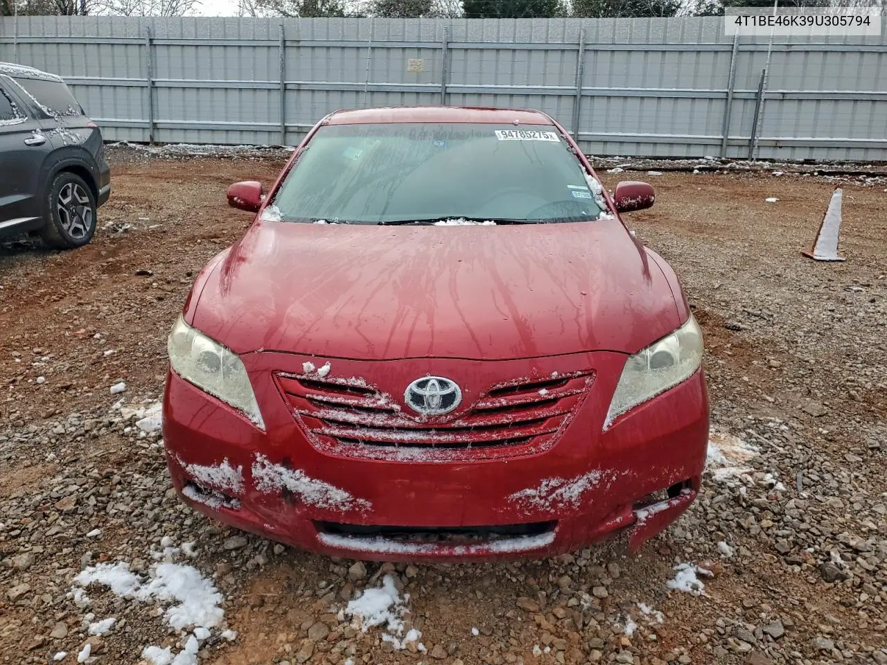 4T1BE46K39U305794 2009 Toyota Camry Base