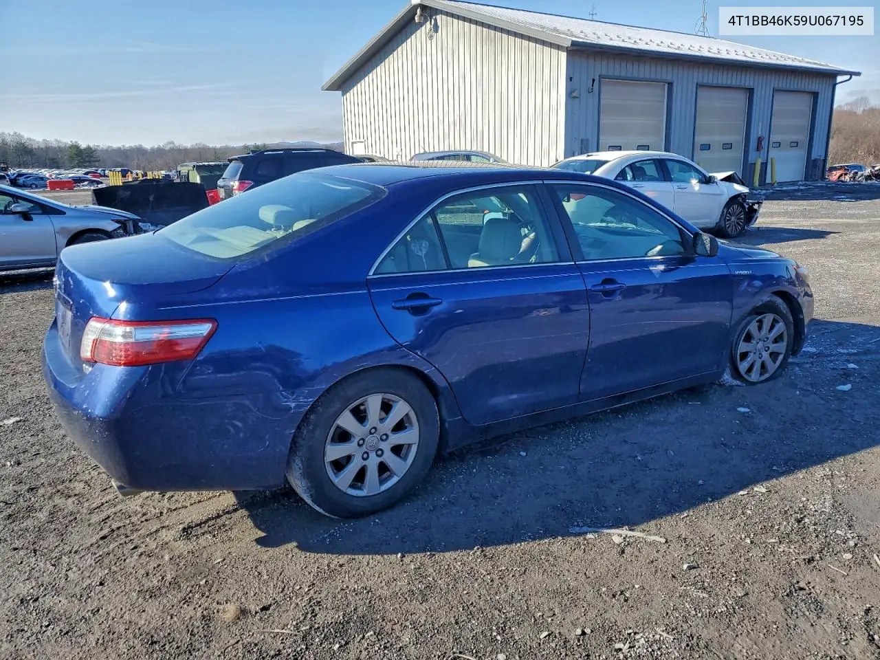 4T1BB46K59U067195 2009 Toyota Camry Hybrid