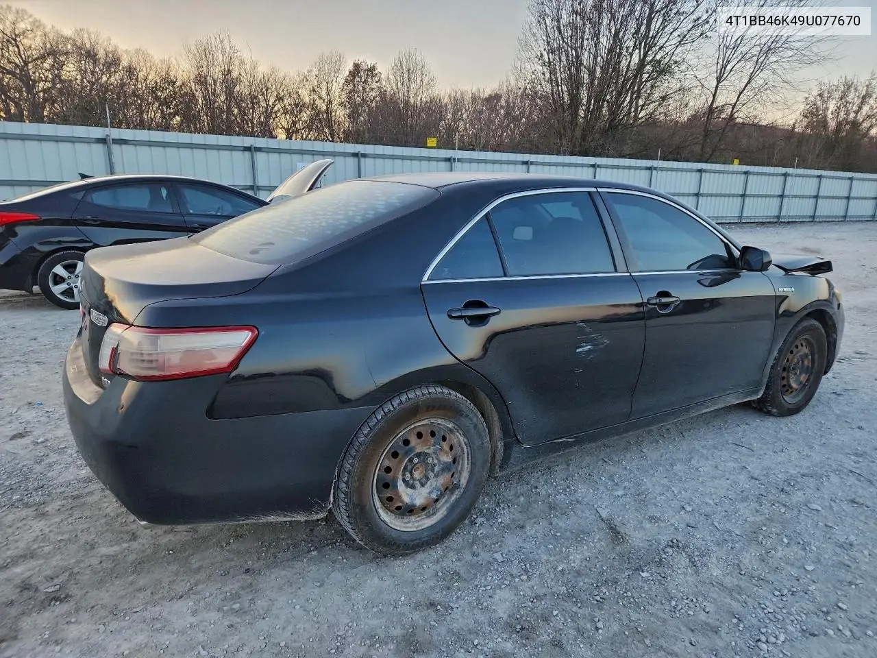 4T1BB46K49U077670 2009 Toyota Camry Hybrid