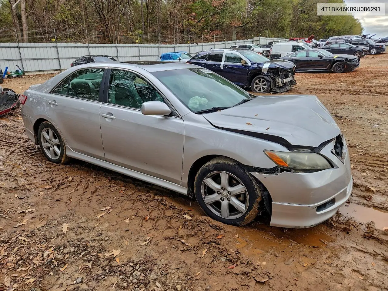 4T1BK46K89U086291 2009 Toyota Camry Se