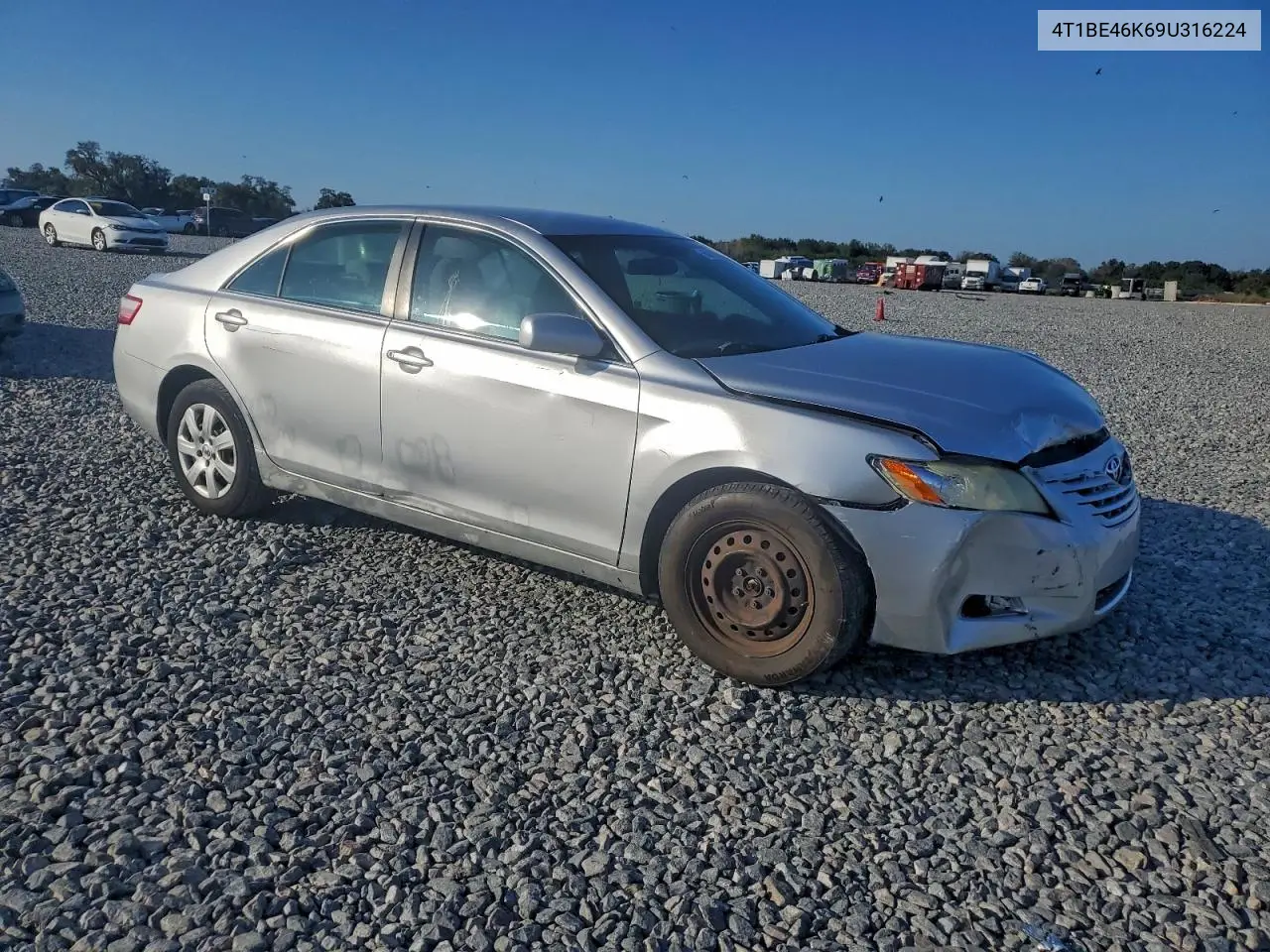 4T1BE46K69U316224 2009 Toyota Camry Base