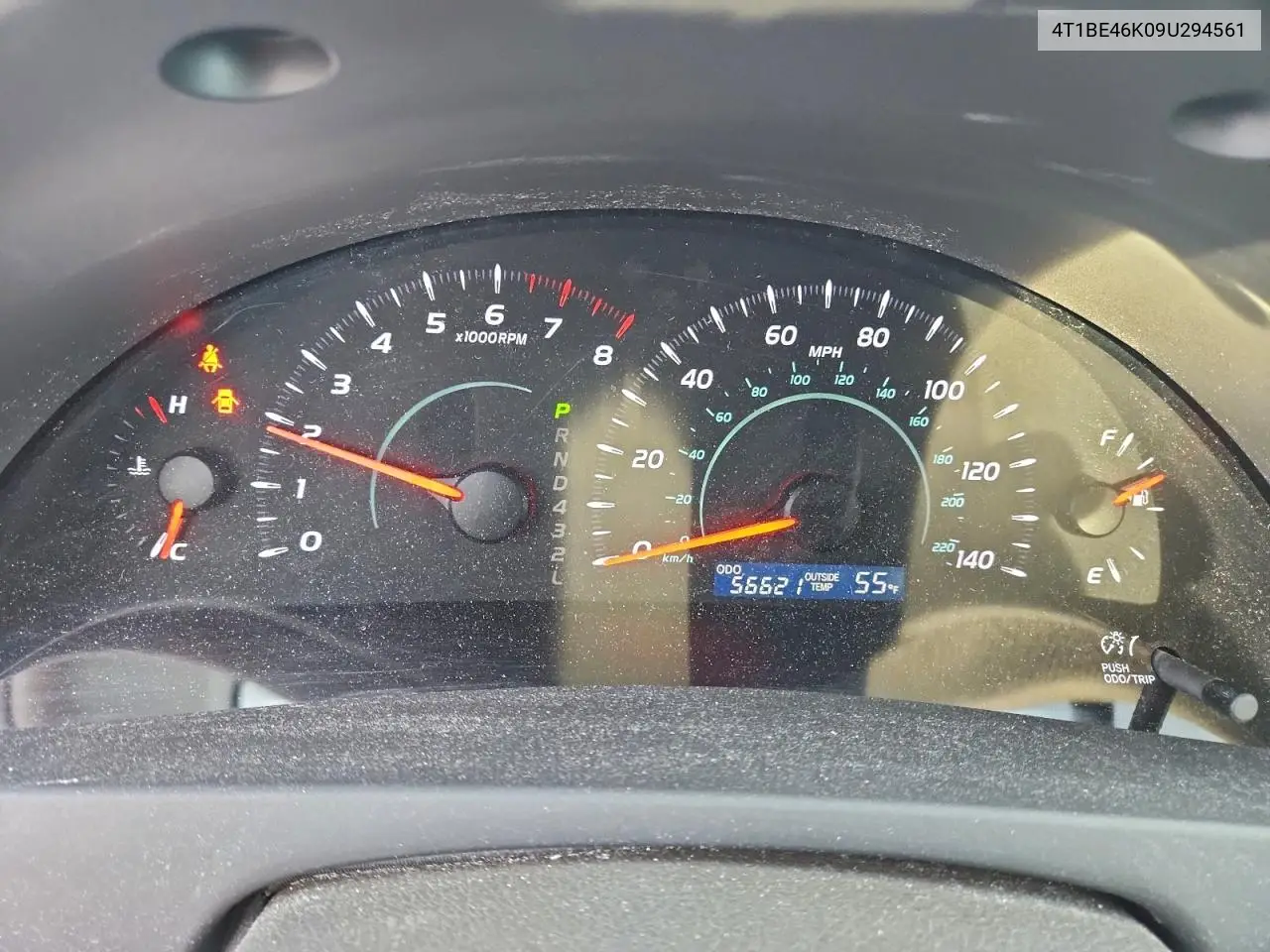 4T1BE46K09U294561 2009 Toyota Camry Base
