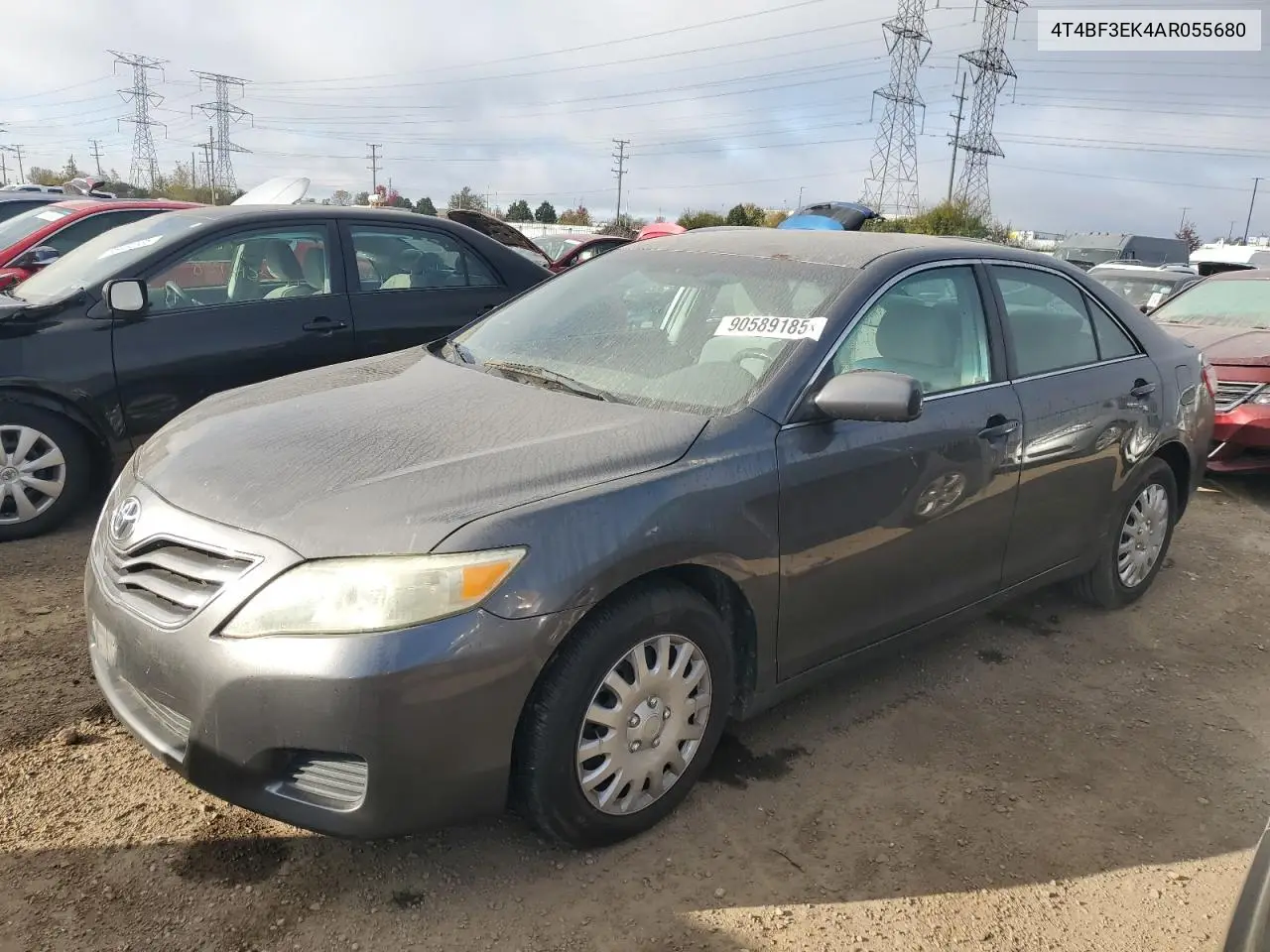 4T4BF3EK4AR055680 2010 Toyota Camry Base