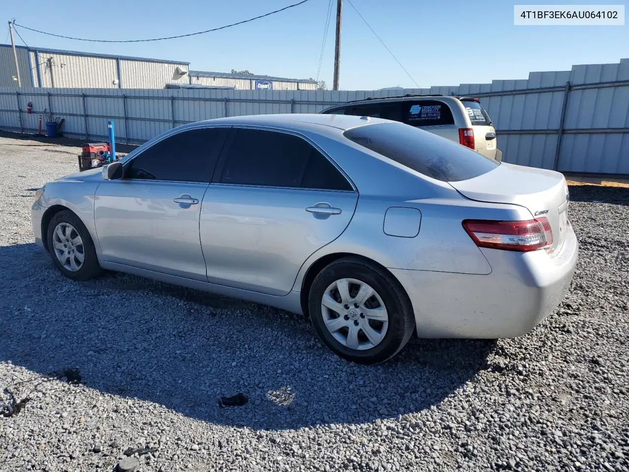4T1BF3EK6AU064102 2010 Toyota Camry Base