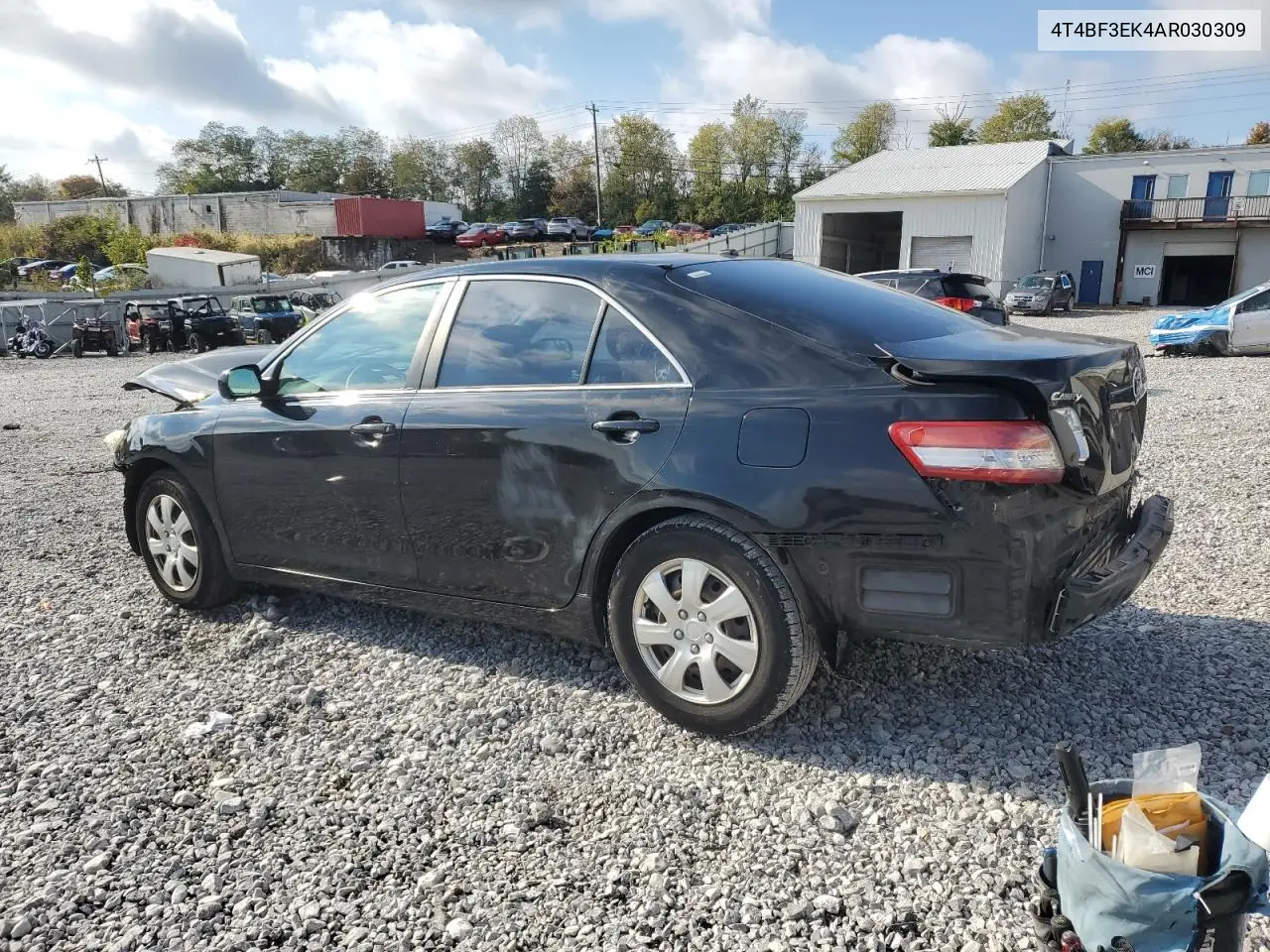 4T4BF3EK4AR030309 2010 Toyota Camry Base