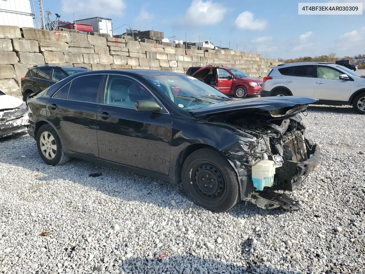 4T4BF3EK4AR030309 2010 Toyota Camry Base
