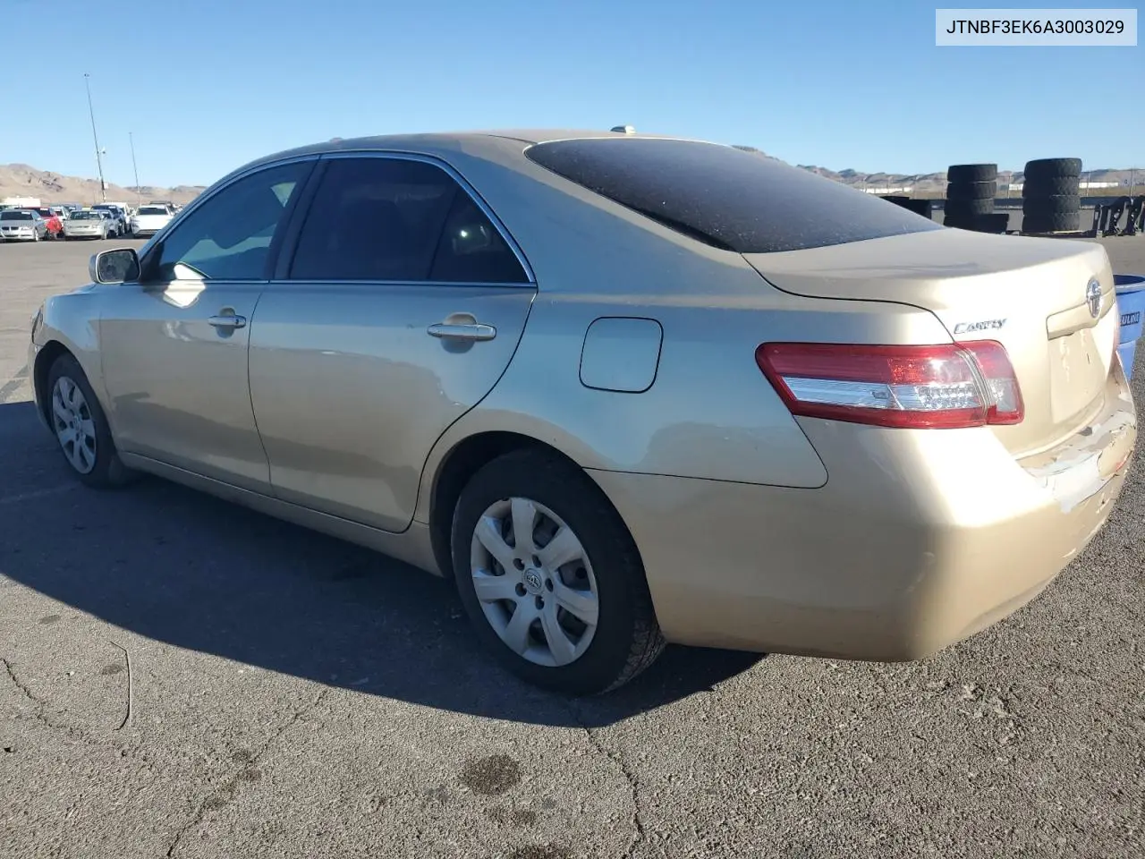 JTNBF3EK6A3003029 2010 Toyota Camry Base