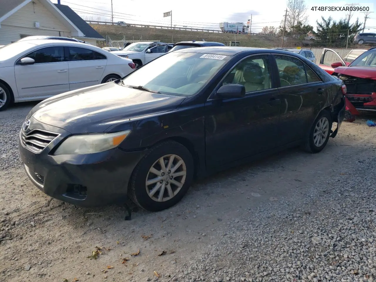 4T4BF3EKXAR039600 2010 Toyota Camry Base