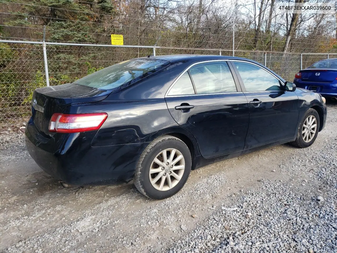 4T4BF3EKXAR039600 2010 Toyota Camry Base