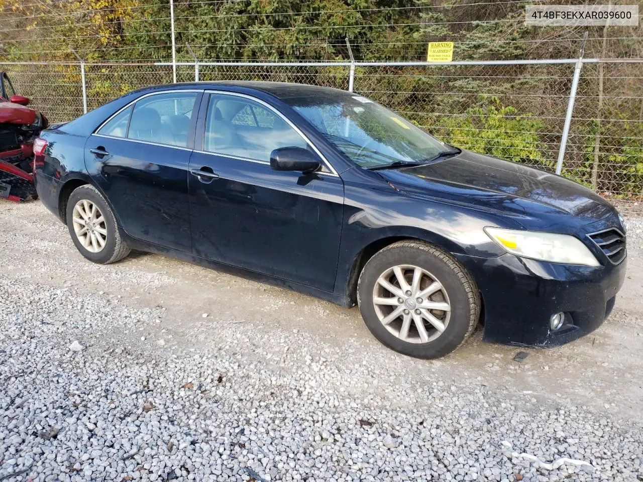 4T4BF3EKXAR039600 2010 Toyota Camry Base