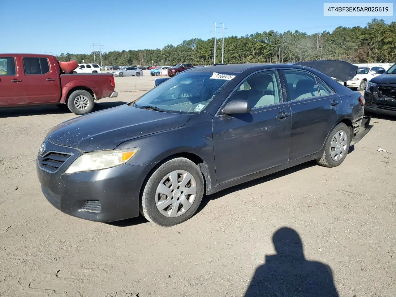 4T4BF3EK5AR025619 2010 Toyota Camry Base