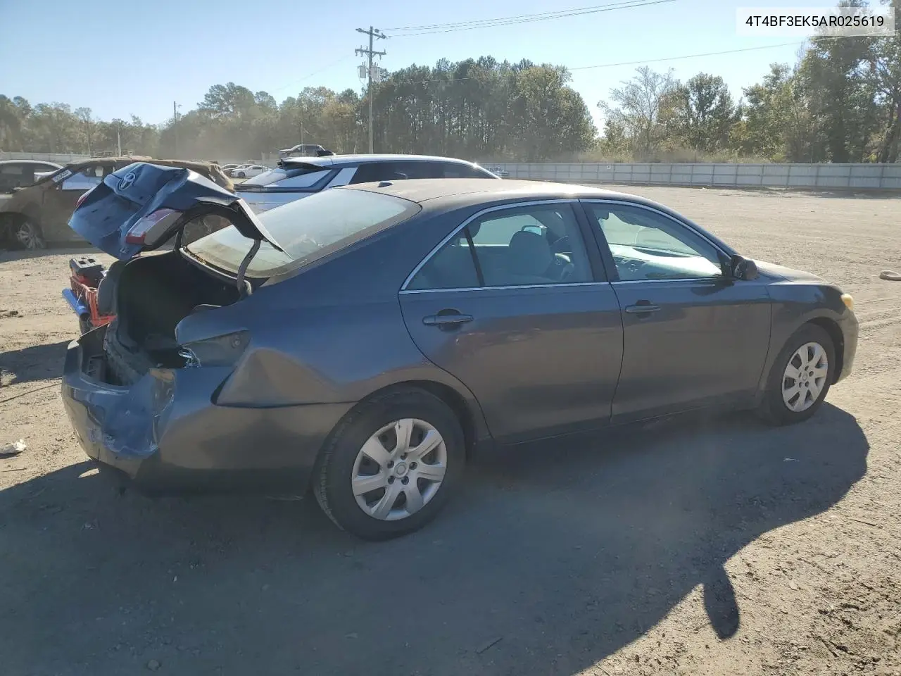 4T4BF3EK5AR025619 2010 Toyota Camry Base