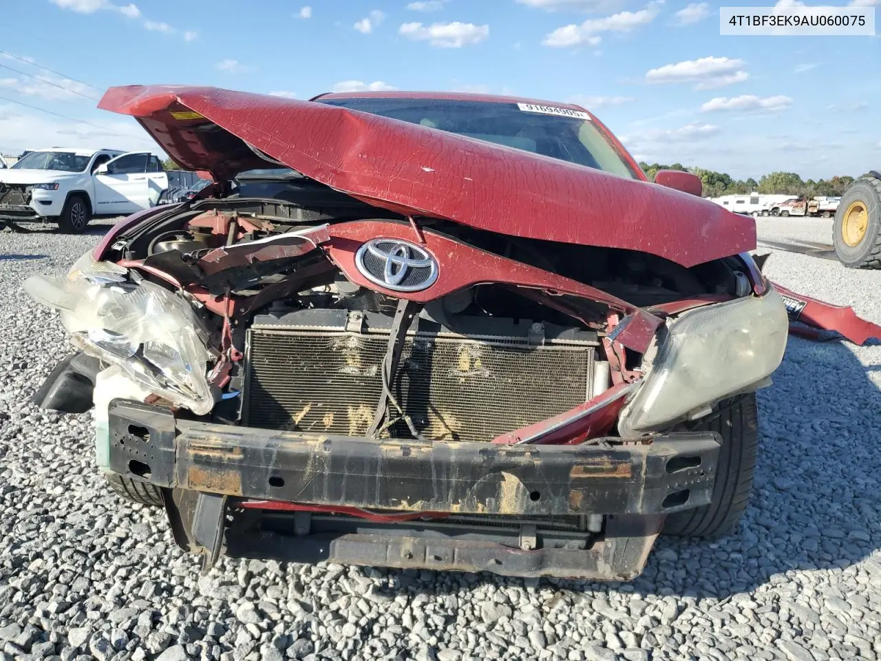 4T1BF3EK9AU060075 2010 Toyota Camry Base