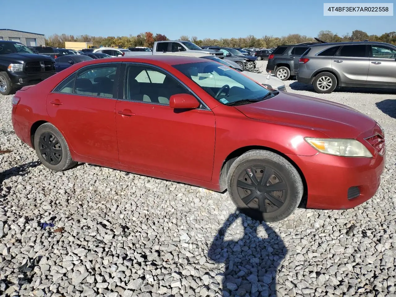 4T4BF3EK7AR022558 2010 Toyota Camry Base