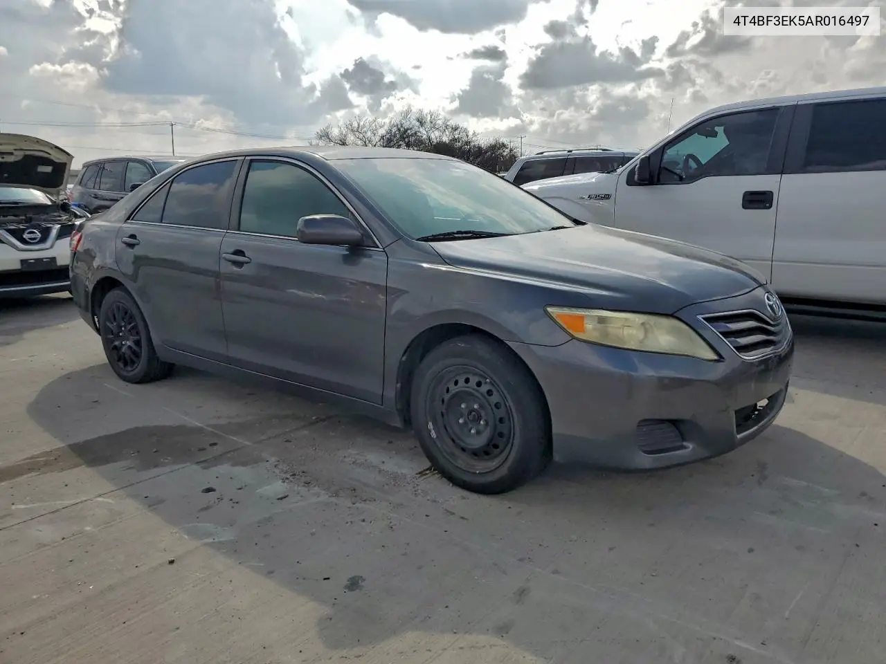 4T4BF3EK5AR016497 2010 Toyota Camry Base