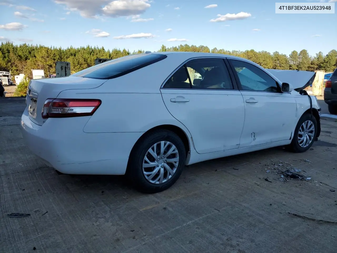 4T1BF3EK2AU523948 2010 Toyota Camry Base