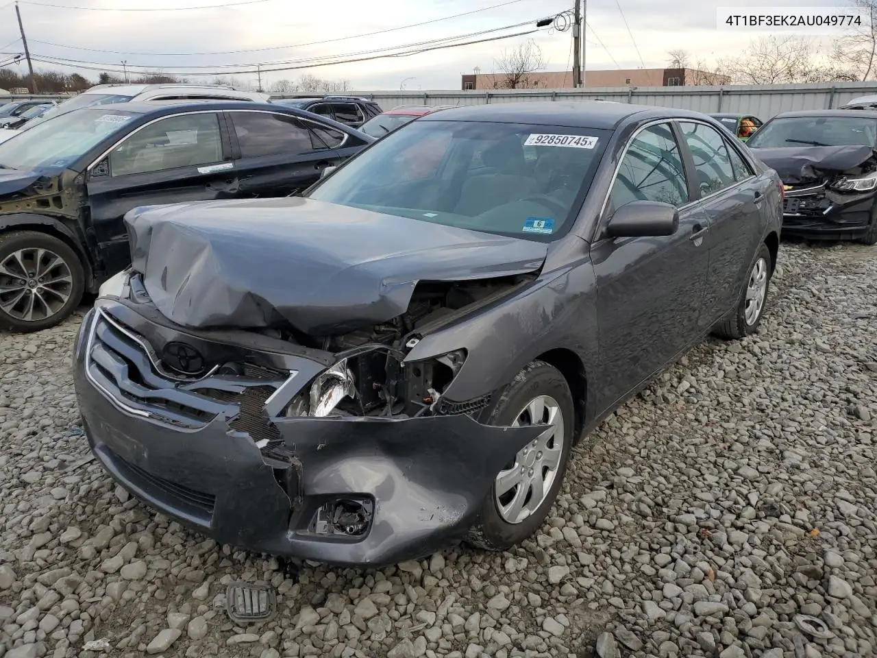 4T1BF3EK2AU049774 2010 Toyota Camry Base