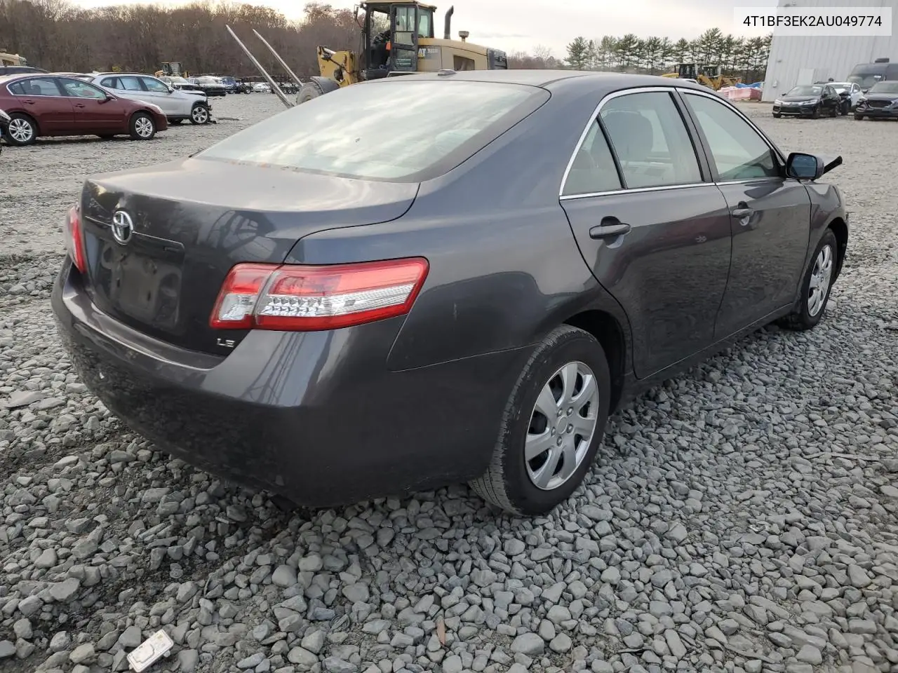 4T1BF3EK2AU049774 2010 Toyota Camry Base